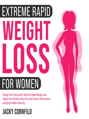 cover image of Extreme rapid weight loss hypnosis for women